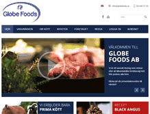 Tablet Screenshot of globefoods.se